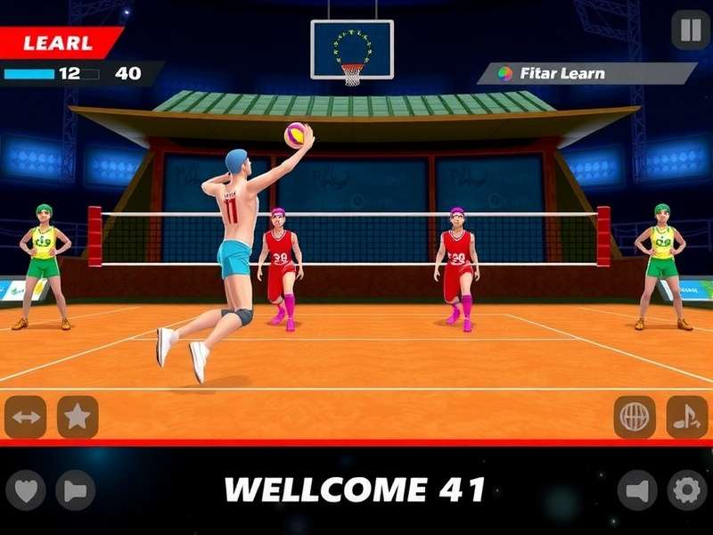 Mumbai Volley Star Gameplay Screenshot